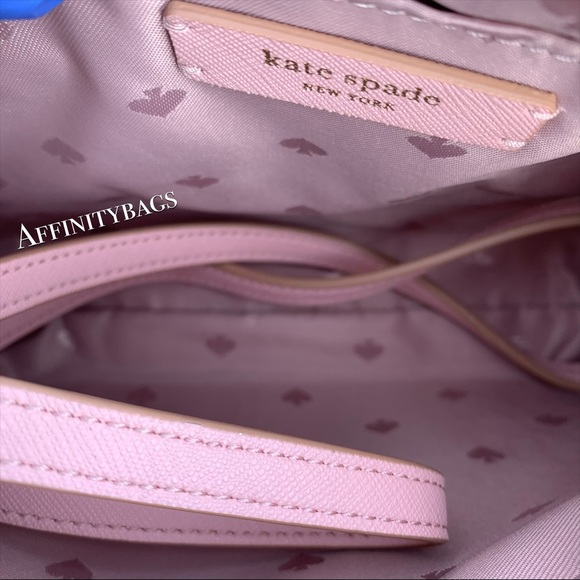 Kate spade joeley glitter crossbody rose gold NWT - Picture 7 of 8